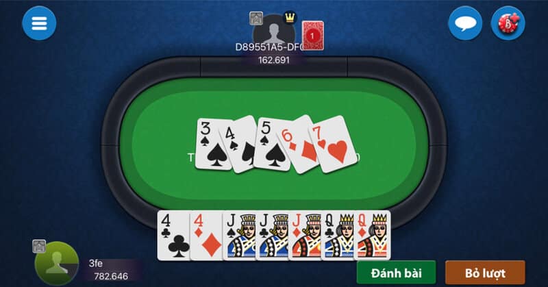 Hướng dẫn cách chơi bài poker 7 lá đơn giản, dễ hiểu